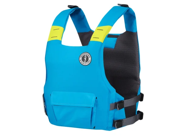 Mustang Khimera Dual Flotation PFD - Azure Blue - Manual - Image 2