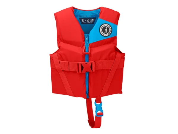 Mustang Child REV Foam Vest - Red - Child - Image 2