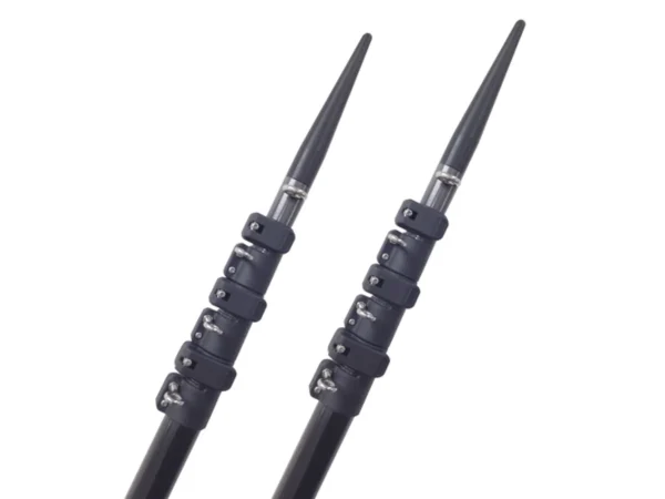 Lee's 18' Telescoping Carbon Fiber Outrigger Poles f/Sidewinder Mount - Image 3