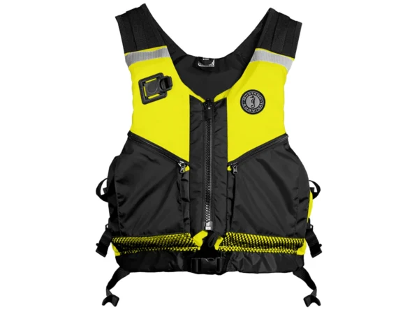 Mustang Operations Support Water Rescue Vest - Fluorescent Yellow/Green/Black - Medium/Large - Image 2