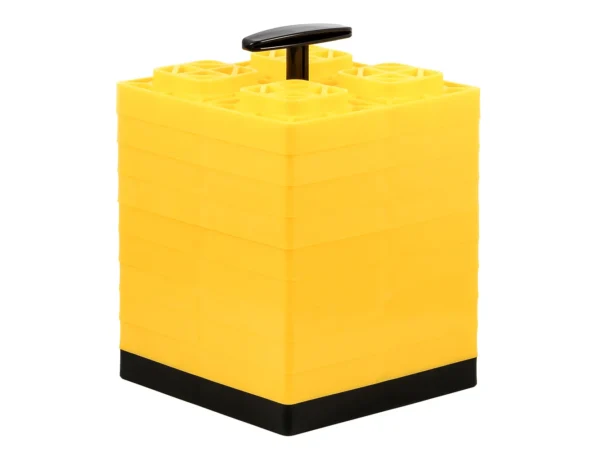 Camco FasTen Leveling Blocks w/T-Handle - 2x2 - Yellow *10-Pack - Image 4