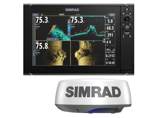 Simrad NSS12 evo3S Combo Multi-Function Chartplotter/Fishfinder Radar Bundle HALO20+ - No HDMI Video Outport - Image 2