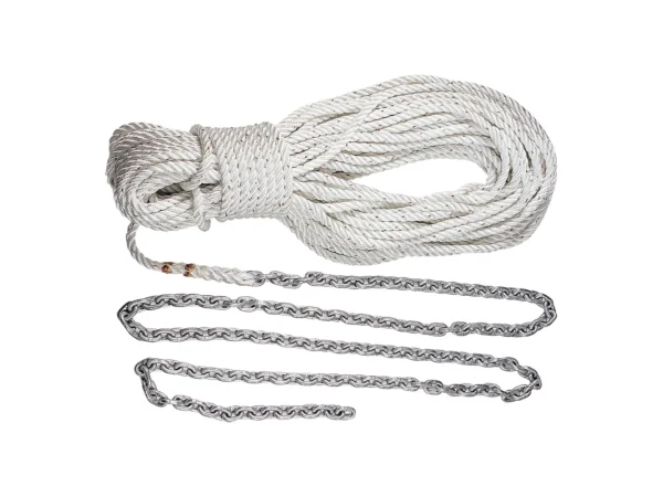 Lewmar Anchor Rode 5' of 1/4" G4 Chain & 100' of 1/2" Rope w/Shackle