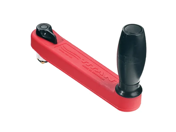 Lewmar 8" Red Titan Locking Winch Handle - Image 2