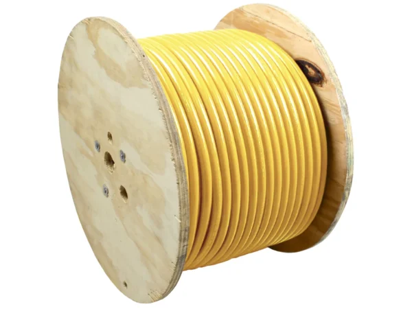 Pacer Yellow 4 AWG Battery Cable - 500' - Image 2