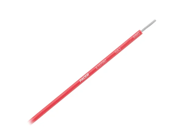 Pacer Red 14 AWG Primary Wire - 25' - Image 2