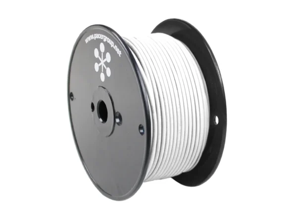 Pacer White 8 AWG Primary Wire - 250' - Image 2