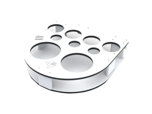 Magma Semicircle Side Caddy Party Table - Image 2