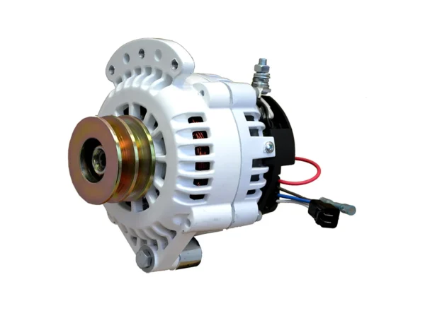 Balmar Alternator 120 AMP 12V 1-2" Single Foot Spindle Mount Dual Vee Pulley w/Isolated Ground - Image 2