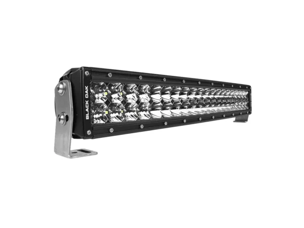 Black Oak Pro Series 3.0 Curved Double Row 20" LED Light Bar - Combo Optics - Black Housing - Image 2