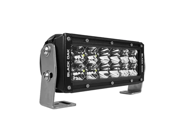 Black Oak Pro Series 3.0 Double Row 6" LED Light Bar - Combo Optics - Black Housing - Image 2