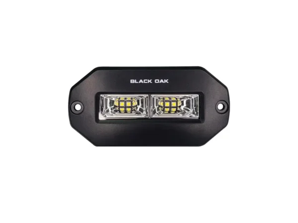 Black Oak 4" Marine Flush Mount Spreader Light - Black Housing - Pro Series 3.0 - Image 2