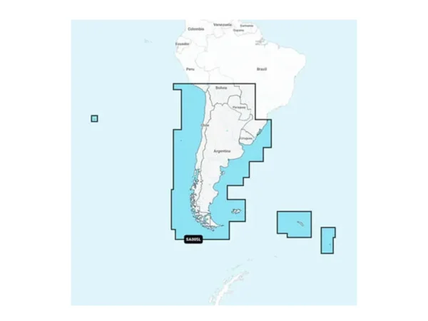Garmin Navionics+™ NSSA005L - Chile, Argentina & Easter Island - Marine Chart - Image 2