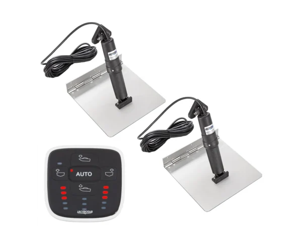 Lectrotab XKA Stainless Steel Trim Tab Kit w/ALC-1 Control - 9 x 12 - Image 2