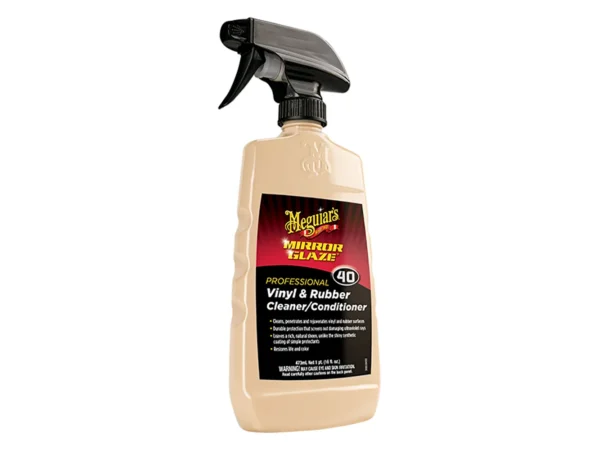 Meguiar's M40 Mirror Glaze Vinyl & Rubber Cleaner & Conditioner - 16oz - Image 2