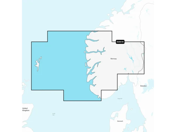 Garmin Navionics Vision+ NVEU051R - Norway, Lista to Sognefjord - Marine Chart - Image 2