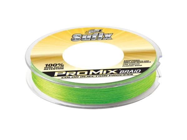 Sufix ProMix® Braid - 30lb - Neon Lime - 300 yds - Image 2