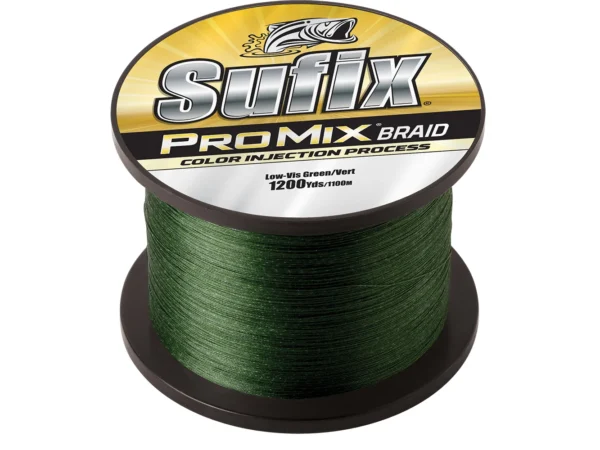 Sufix ProMix® Braid - 10lb - Low-Vis Green - 1200 yds - Image 2