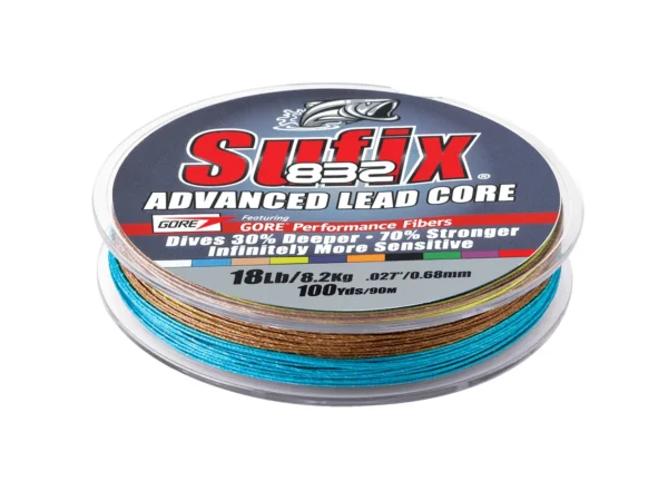 Sufix 832 Advanced Lead Core - 12lb - 10-Color Metered - 100 yds - Image 2