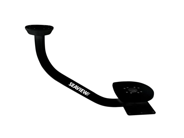 Seaview 28" Pre-Drilled Dual Mount f/Open Array Radars Up to 4.5' - Black - Top Plate Required