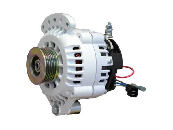 Balmar Alternator 100 AMP 12V 1-2" Single Foot Spindle Mount K6 Pulley w/Isolated Ground - Image 2