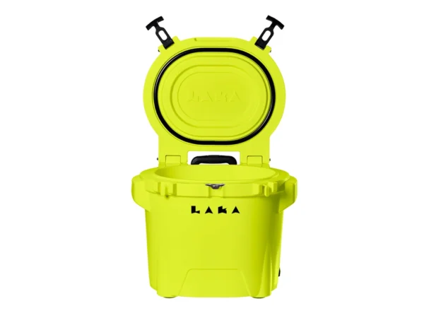 LAKA Coolers 30 Qt Cooler w/Telescoping Handle & Wheels - Yellow - Image 6