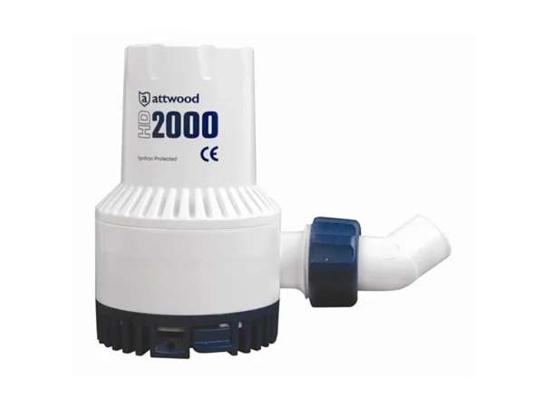 Attwood HD2000 Heavy Duty Bilge Pump - 24V & 2000 GPH - Image 4