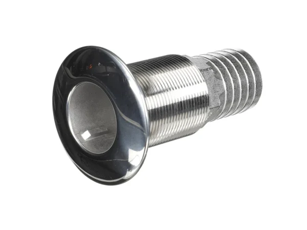 Attwood Stainless Steel Thru-Hull Standard Straight Barbed - 1-1/2" Inner Diameter - Image 2