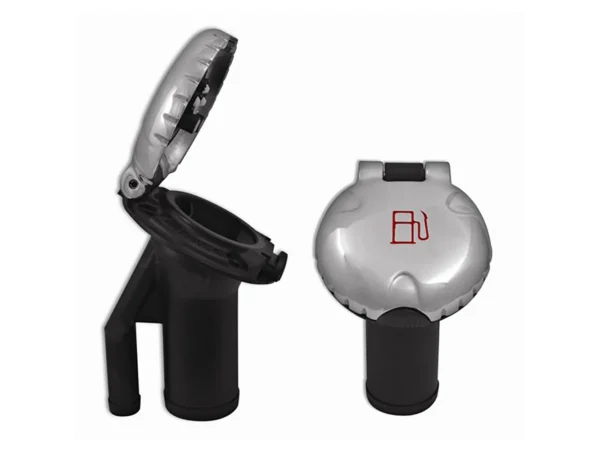 Attwood Deck Fill f/Pressure Relief Systems - Angled Body & Scalloped Stainless Steel Cap - Image 2