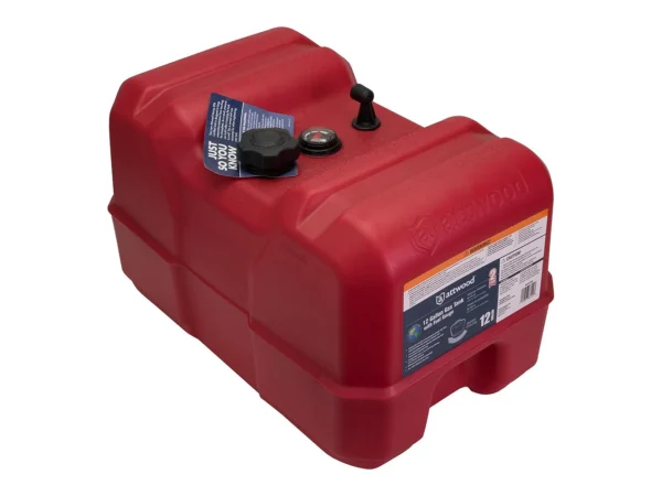 Attwood Portable Fuel Tank - 12 Gallon w/Gauge - Image 2
