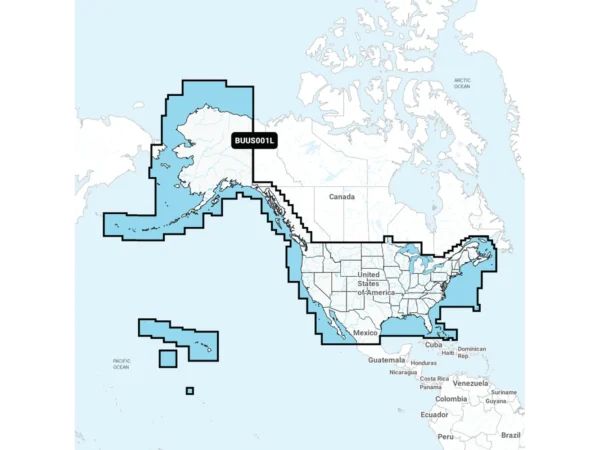 Garmin Navionics+™ BUS001L U.S. & Coastal Canada Built-In Chart Updates - microSD™/SD™ & 1-Year Subscription - Image 2