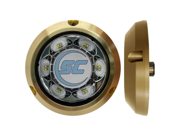 Shadow-Caster SC3 Series Bimini Blue Bronze Surface Mount Underwater Light - Image 2