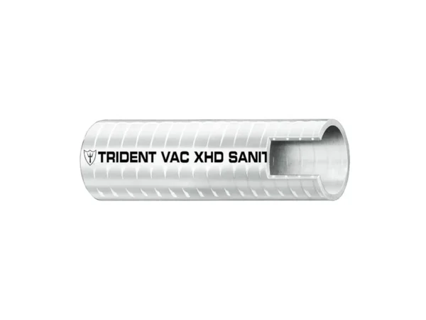 Trident Marine 1" x 50' Box VAC XHD Sanitation Hose - Hard PVC Helix - White - Image 2