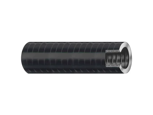 Trident Marine 1-1/8" x 50' VAC XHD Bilge & Live Well Hose - Hard PVC Helix - Black - Image 2