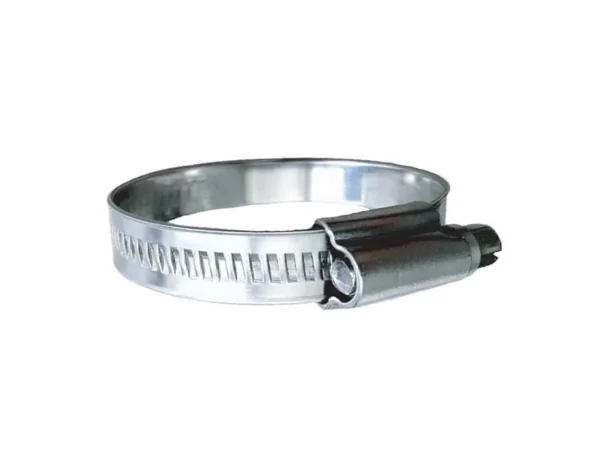 Trident Marine 316 SS Non-Perforated Worm Gear Hose Clamp - 15/32" Band - (1-3/4" – 2-1/4") Clamping Range - 10-Pack - SAE Size 28 - Image 2