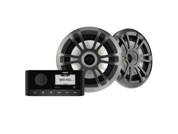 Fusion MS-RA60 & 6.5" EL Sports Speaker Kit - Grey Speakers - Image 2