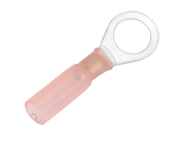 Pacer 22-18 AWG Heat Shrink Ring Terminal - 5/16" Stud Size - 3 Pack - Image 2