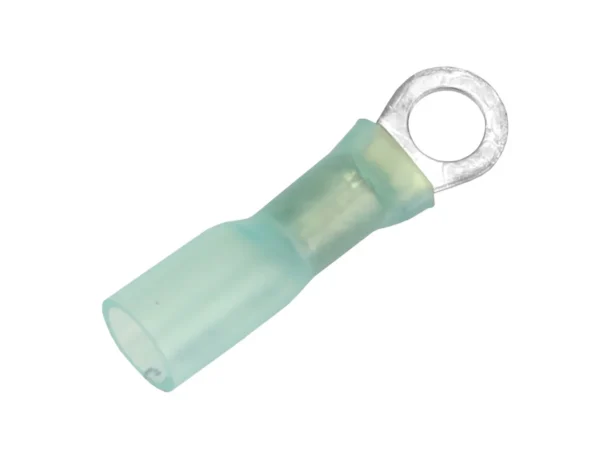 Pacer 16-14 AWG Heat Shrink Ring Terminal - #10 Stud Size - 25 Pack - Image 2