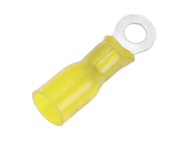 Pacer 12-10 AWG Heat Shrink Ring Terminal - #8 Stud Size - 25 Pack - Image 2