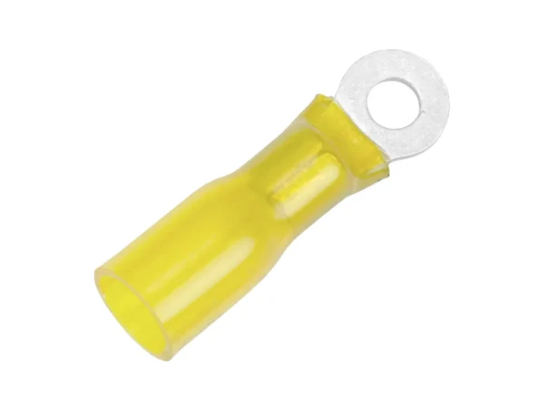 Pacer 12-10 AWG Heat Shrink Ring Terminal - #10 Stud Size - 3 Pack - Image 2