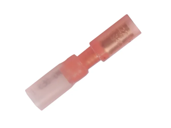 Pacer 22-18 AWG Heat Shrink Female Bullet Terminal - 25 Pack - Image 2