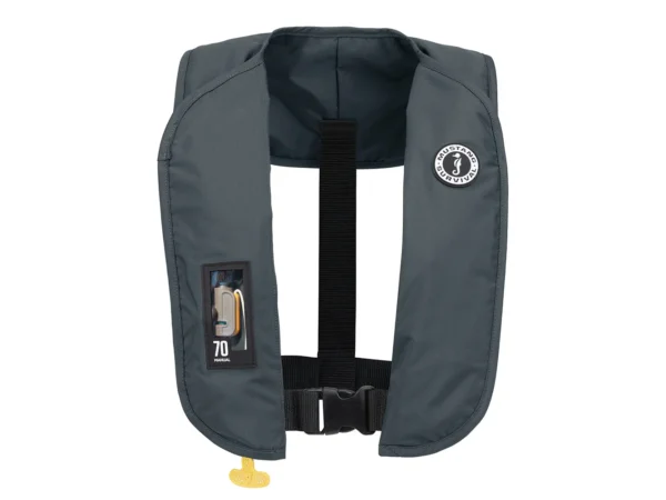 Mustang MIT 70 Manual Inflatable PFD - Admiral Grey