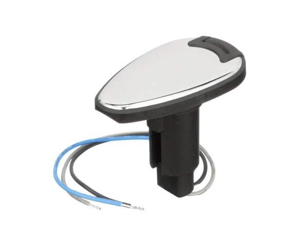 Attwood 910T Series Teardrop Base 3-Pin Over Mold 306 Stainless Steel Black Cover