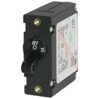 Blue Sea 7200 Circuit Breaker AA1Toggle 5A  with Black Toggle