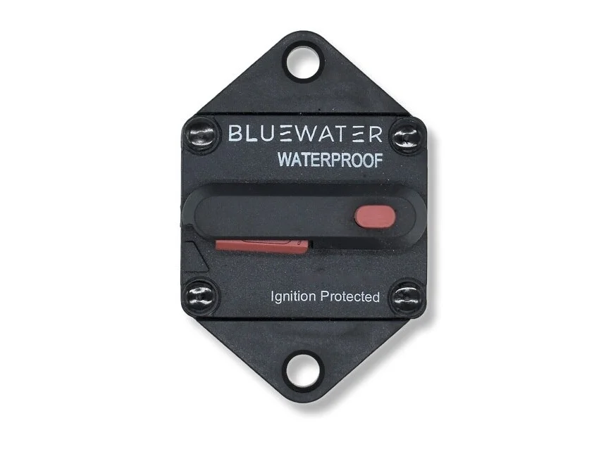 Bluewater Hi AMP Panel Mount 50AMP Resettable