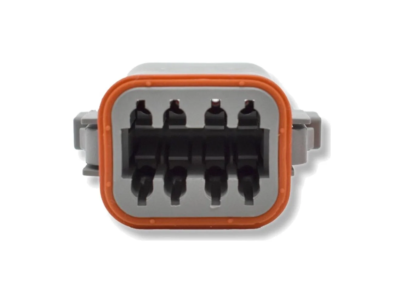 Bluewater 8 Position DT Female Connector with Wedge Lock, No Key, Deutsch Compatible