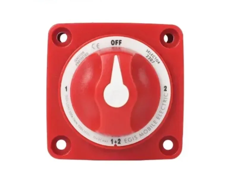 EGIS 2307 m-Series 300A Battery Selector Switch Off/1/Both/2