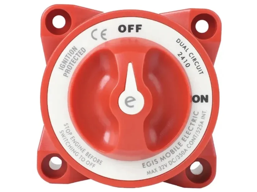 EGIS 2410 e-Series 350A Dual Circuit Battery Switch Off/On