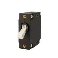 EGIS A Series White Toggle Panel Mount Circuit Breaker Single Pole AC/DC 10 Amp Retail Pack