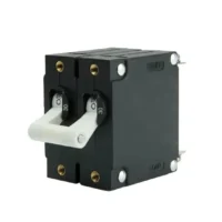 EGIS A Series White Toggle Panel Mount Circuit Breaker Dual Pole AC 30 Amp Retail Pack